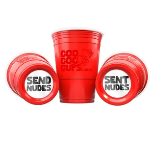 CooCoo Cups® 16oz "Send Nudes & Sent Nudes" Party Cups - 50 Count