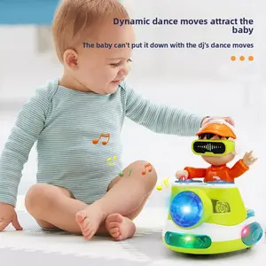 New Electric Universal DJ Playing Disc Electric Sound Little Boy, Cool Light Music Children's Toys, Children's Gift, Holiday Gifts, Christmas Gifts