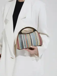 Zebra Pattern Shoulder Bag, European and American Fashion Single Strap Bag, Trendy Bucket Handbag, Perfect for Shopping, Work, and Parties