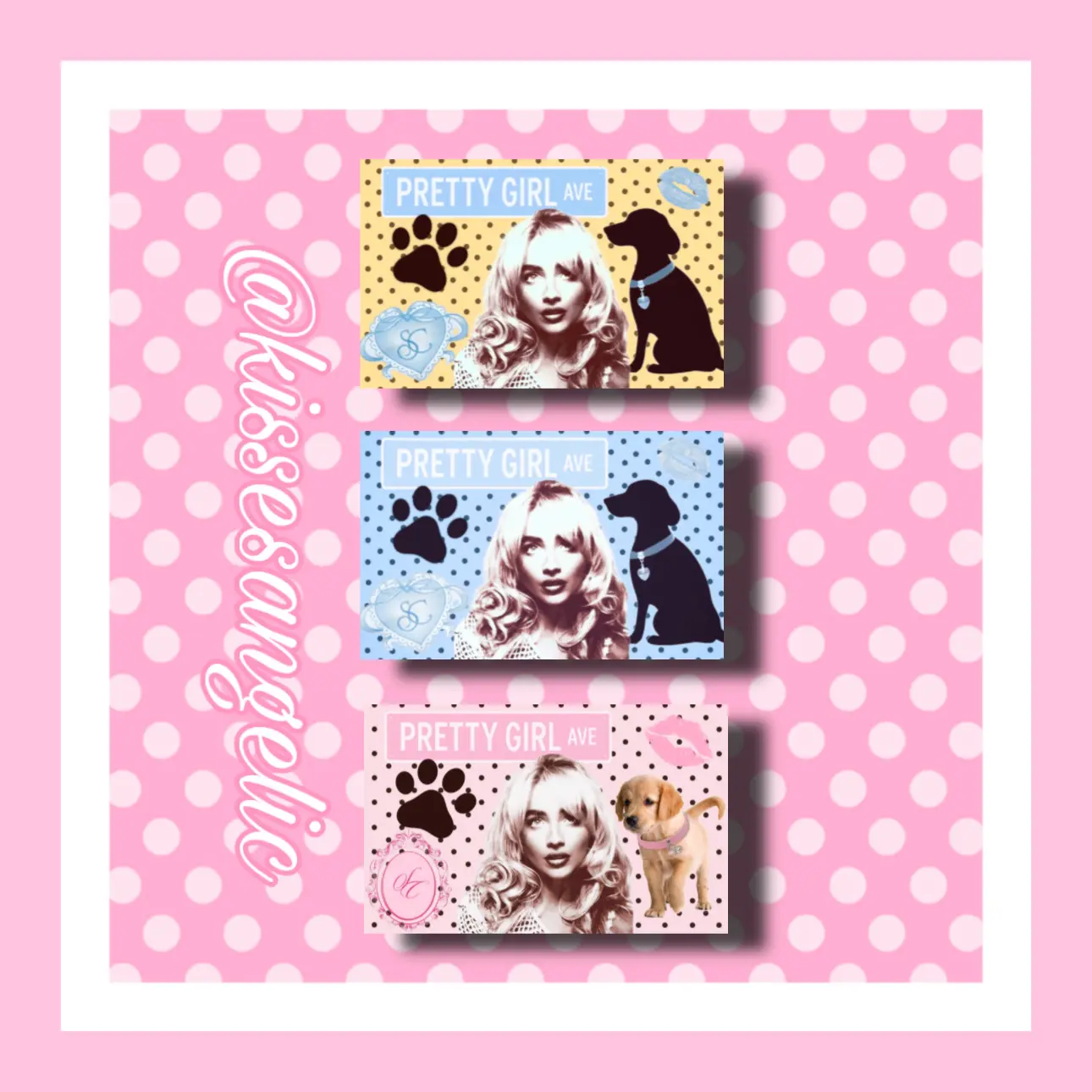 Celebrity Pop Star Holographic Card Skin Sticker, for Shoppers - Front Sticker
