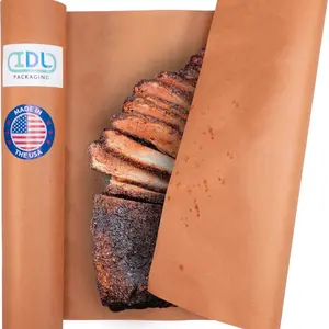Butcher Paper Roll 18"x2160"(180 feet)- Kraft Wrapping Paper for Cooking or Packing- Unwaxed BBQ Butcher Paper Wrap for Smoking Meat and Fish