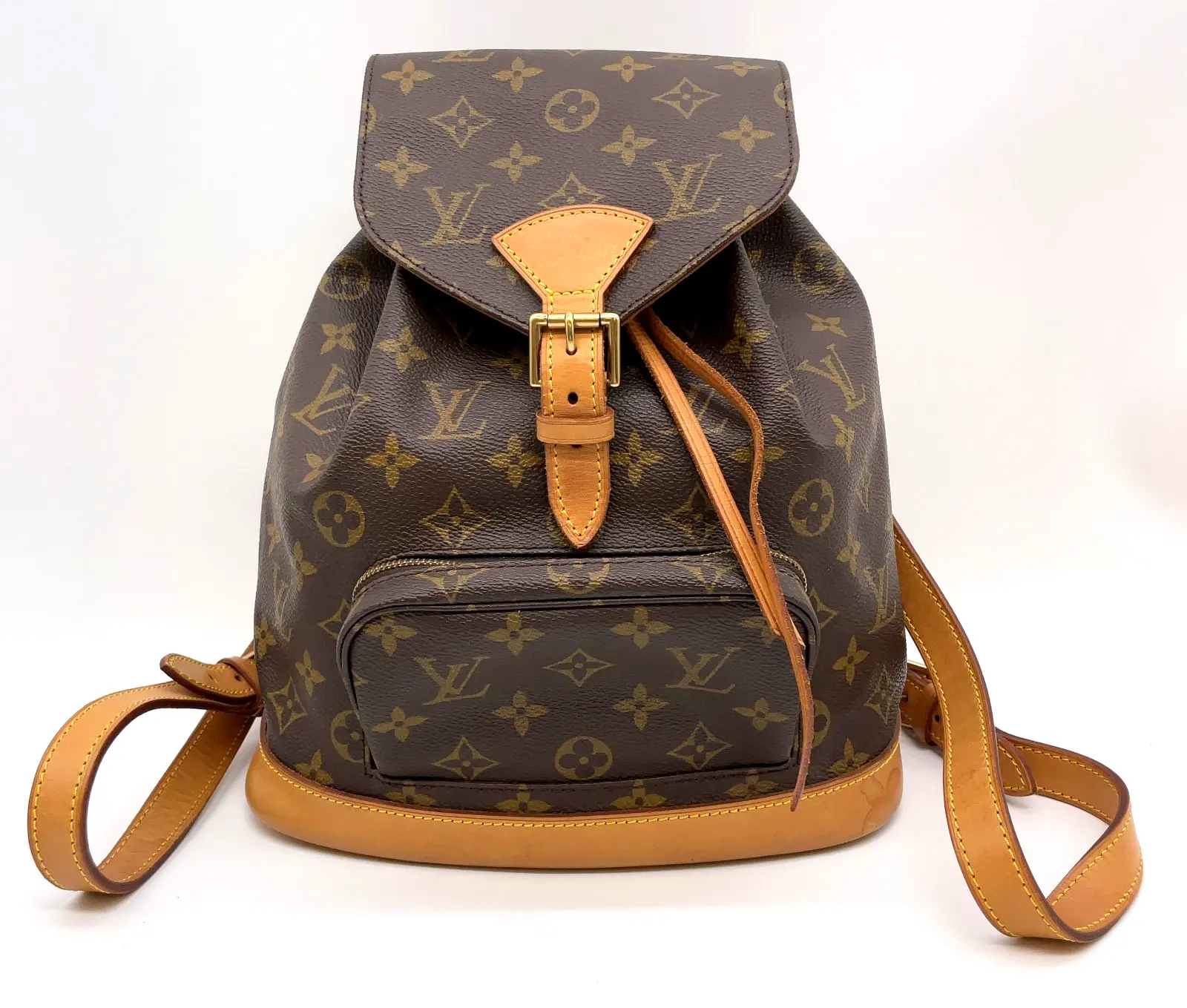 Pre-owned Louis Vuitton Other Backpack Auth Monogram Montsouris MM M51136 i070117 12572422005/797891