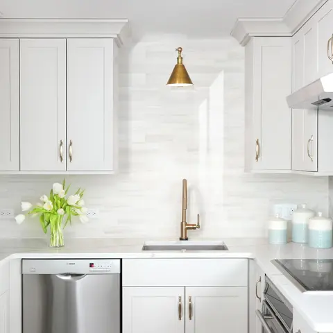 STICKGOO 10-Sheet Subway Tile Peel and Stick Backsplash, Seamless Design Polished Dolomite Kitchen Backsplash Wall Tiles, PVC Stick on Backsplash for Kitchen, Bathroom, RV, Fireplace