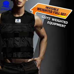 Adjustable Weighted Vest for Strength Training, Max Load 60 Lbs, Neutral Design for Running and Fitness, Fat Burning, Hollow weighted vest, Muscle Training Equipment