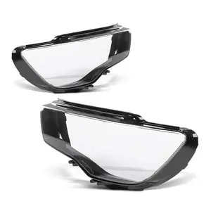 Headlight Replacement Lens Left & Right Fit For 2013 2014 2015 2016 Audi A3 G-PLUS
