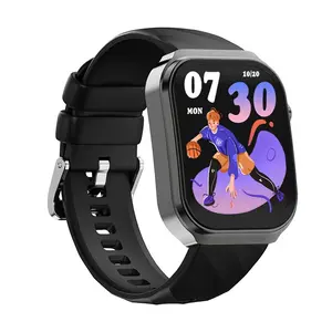 New 2.2 Inch Curved Touch Smartwatch, Heart Rate Monitoring, Bluetooth-compatible Calling, Compatible with Android & iPhone, Perfect Gift Choice