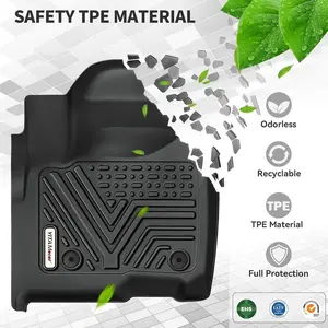 Floor Mats For 2023-2025 Chevy Colorado/GMC Canyon All Weather Liners