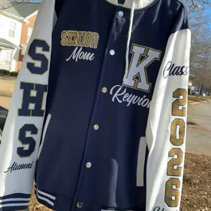 Senior Mom Varsity Jacket
