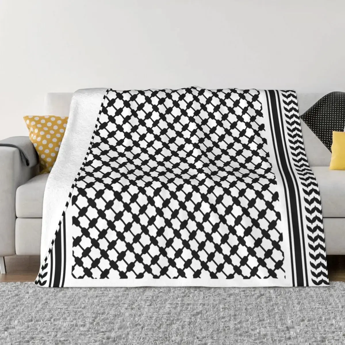 Keffiyeh Plush Blanket
