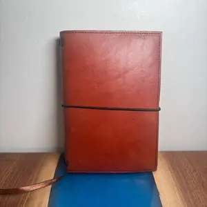 Leather Bound Journal - Notebook with Binding Feature