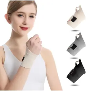 Ultra-Thin Wrist Brace for Carpal Tunnel Relief - Anti-Slip Adjustable Support Strap for Gym, Office, Gaming - Breathable, Durable, One Size Fits All - Viral Pain Relief Staple