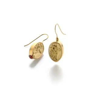 Aphrodite Coin Earrings Aphrodite Coin Earrings