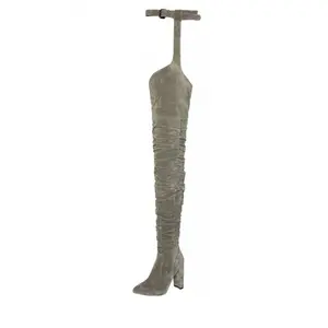 USS Shoes Graziella Boots Over The Knee Sale Drop Green (Sizes 8/8.5)
