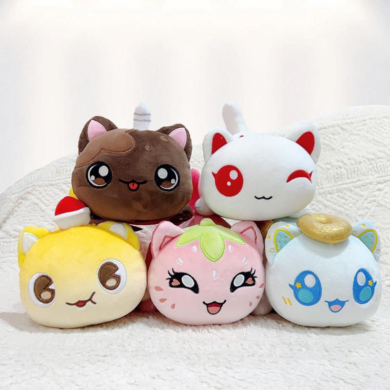 Soft & Skin-Friendly Cat Plush Toy for Kids - Bright & Colorful Design - White Plush Toy