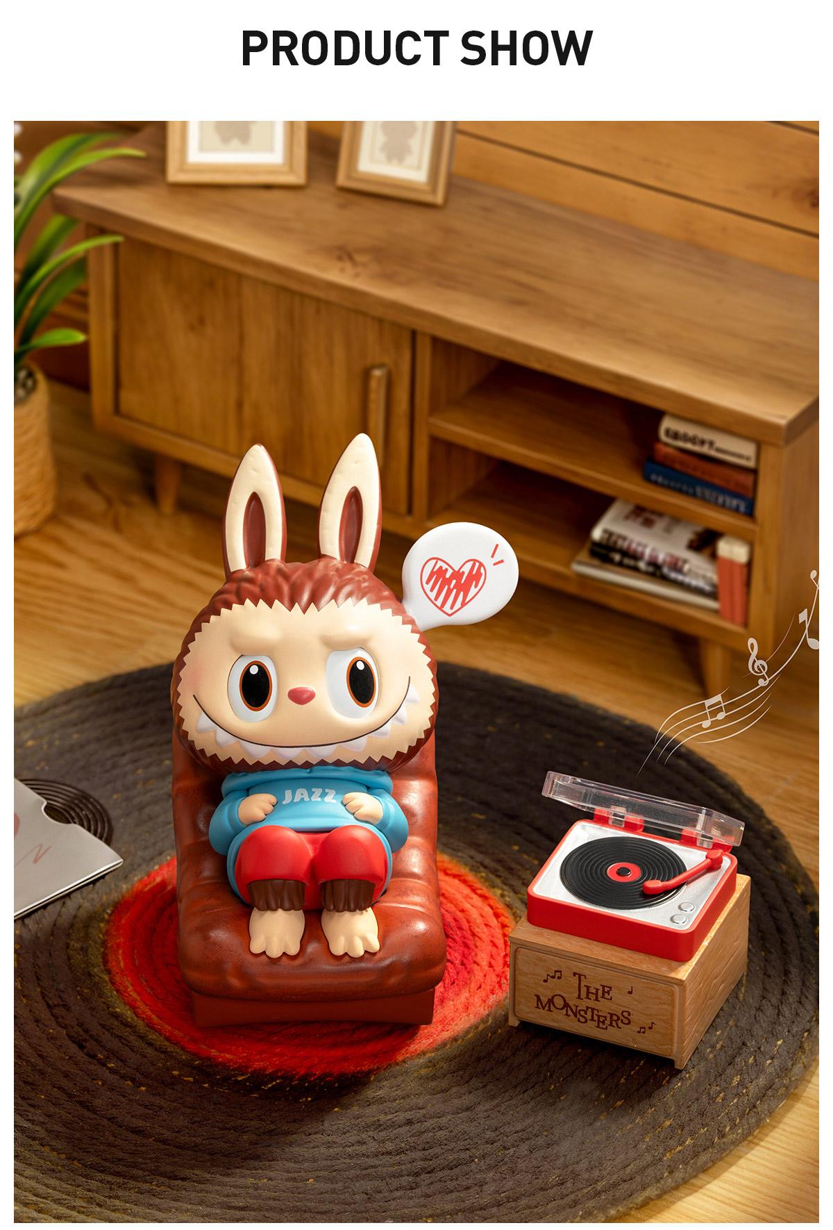 (Iris1035) POP MART LABUBU Jazz Figure