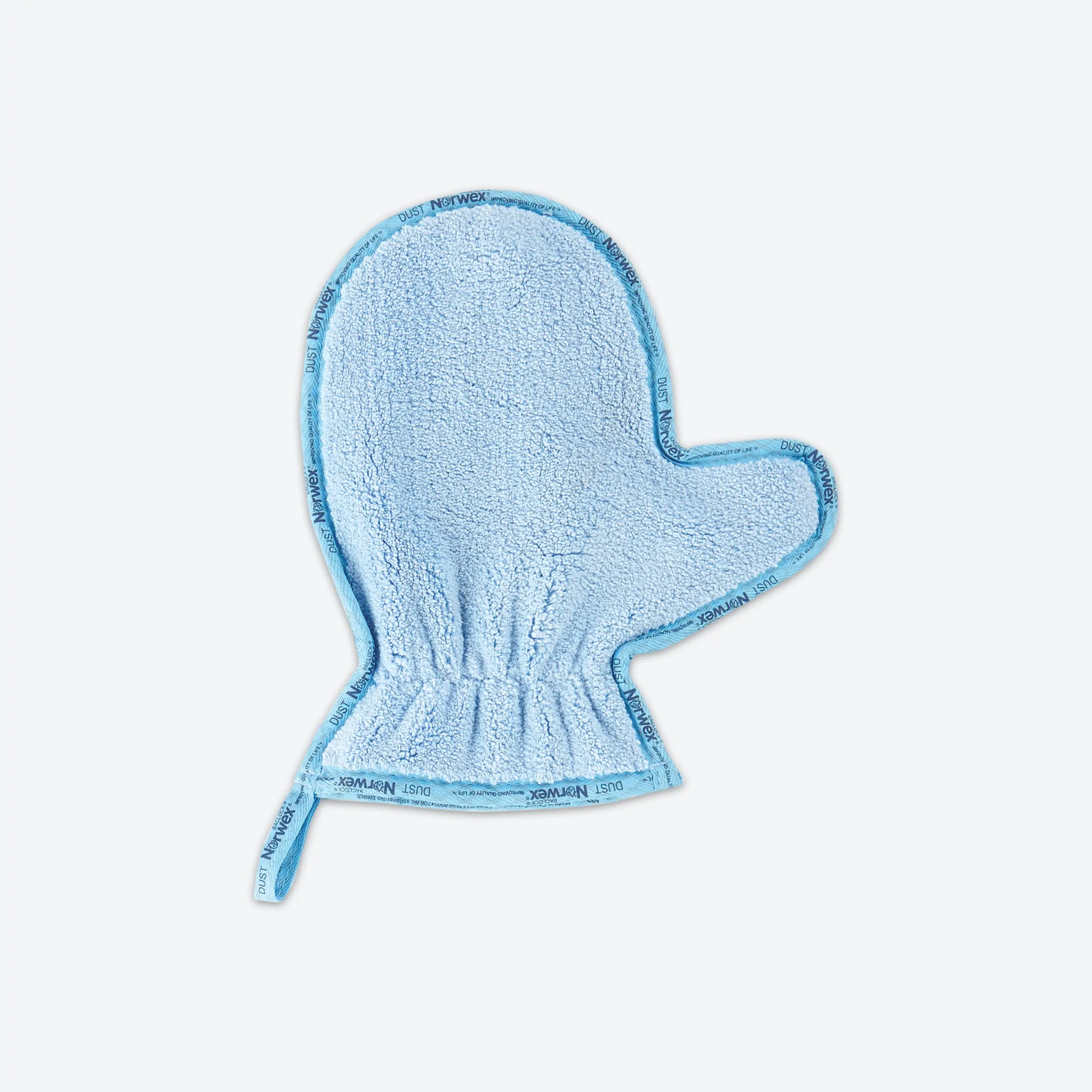 Norwex Microfiber Dusting Mitt - Blue Gloves