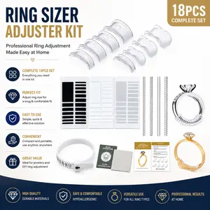Ring Sizer Ring Adjusters Ring Size Adjuster Ring Guard for Loose Rings 18Pcs#SummerVibes