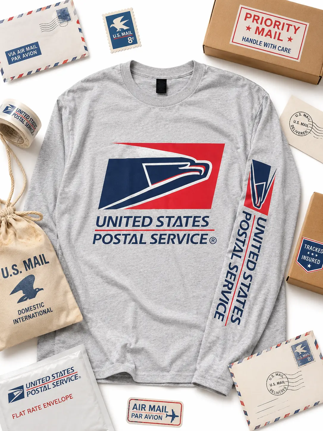 Priority Mail Long Sleeve