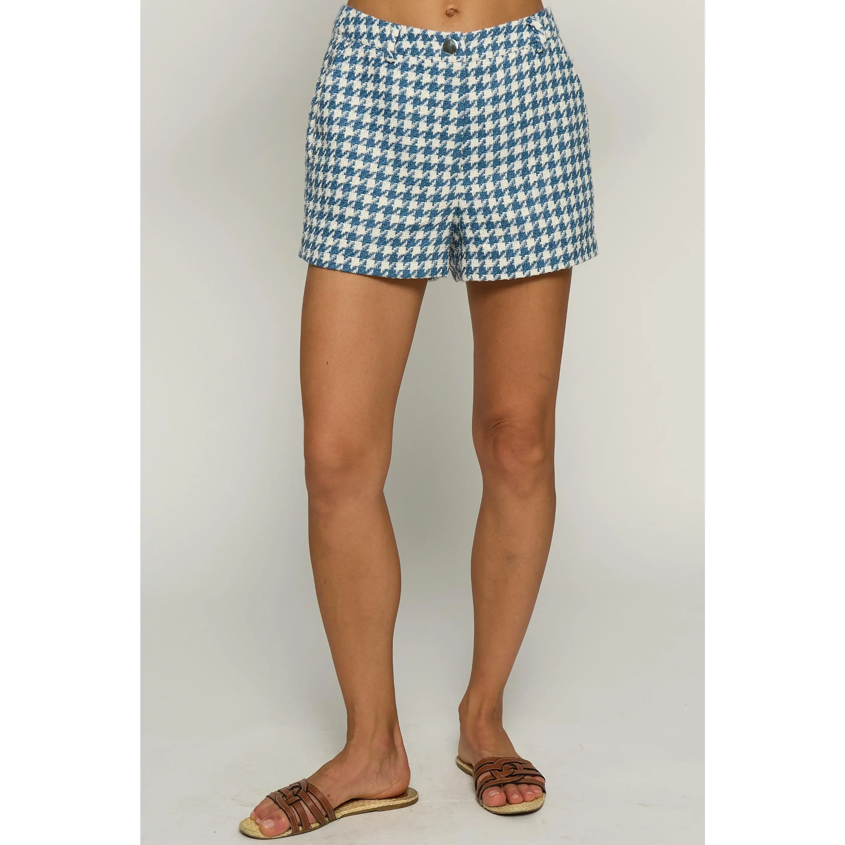 Bright Tweed Short