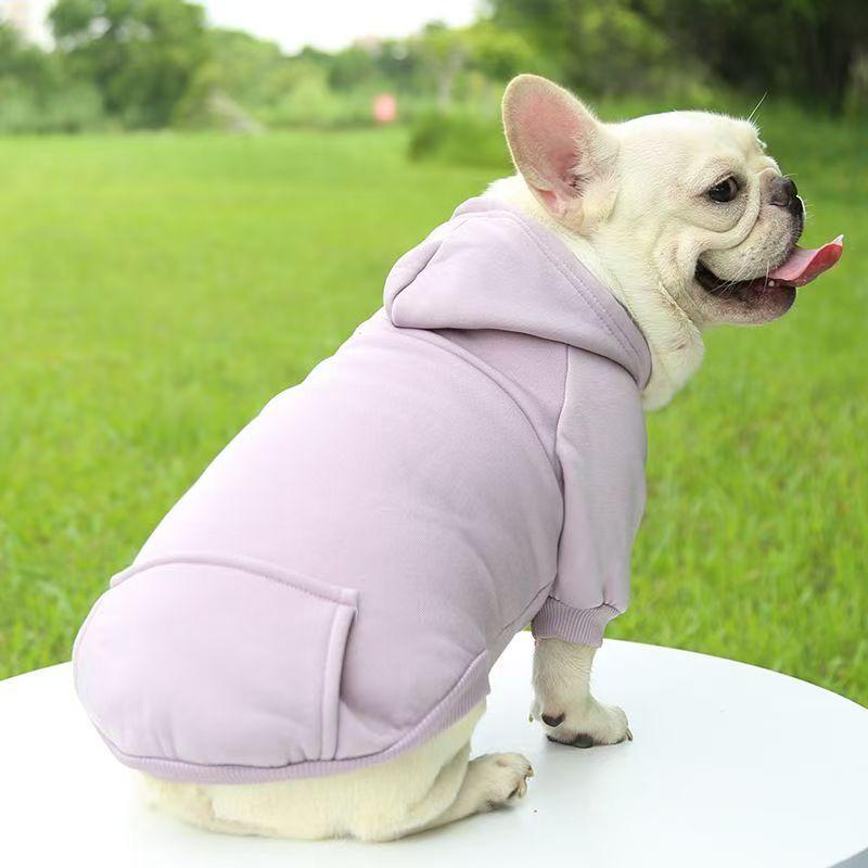 Sweater Cowboy Pocket Two-Legged Clothes for Pets - Wind-Resistant Dog & Cat Apparel - Soft & Cozy Pet Supplies