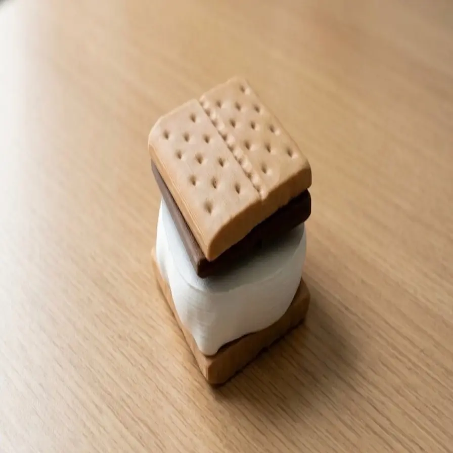 Smores Clicker - 3D Printed Fidget Toy