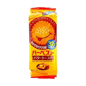 TOHATO Butter Toast Crispy Biscuits 32pcs 88g - Authentic Japanese Snack