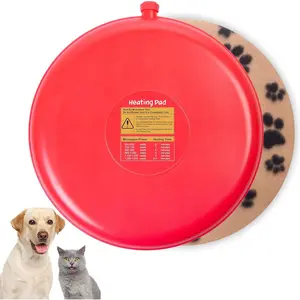 Original Microwave Pet Heating Pad Snuggle Safe Warming Bed Warmer Reusable Waterproof Gel Heat Disc for Newborn Kitten Puppy Dog Cat Rabbit Guinea Pig Gifts