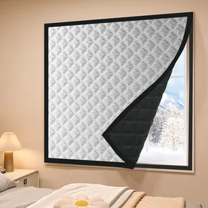 1P Winter Windproof Thermal Curtain – Blocks Cold & Heat, Noise-Reducing, No-Drill Quick Install in 3 Minutes, Perfect for Bedroom, Living Room, Balcony, Decoration Items