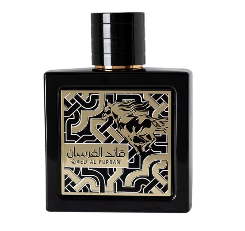 Lattafa Perfumes Qaed Al Fursan Perfume By Lattafa  Black 3.4/3.3 Edp Unisex | Citrusy , Fresh , Lemon | Men's First Choice Lattafa Perfumes Qaed Al Fursan Perfume By Lattafa  Black 3.4/3.3 Edp Unisex | Citrusy , Fresh , Lemon | Men's First Choice
