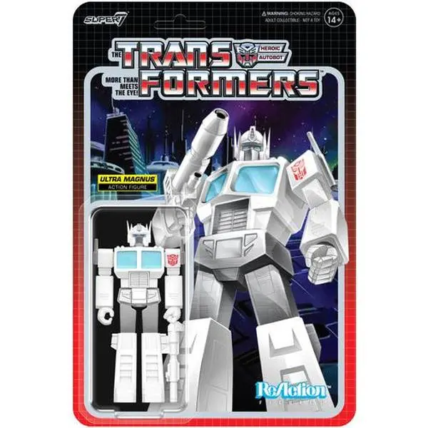 Super7 - Transformers - ReAction Figures Wv8 - Optimus Prime (Ultra Magnus)  [COLLECTIBLES] Action figurine/statue, Collectible