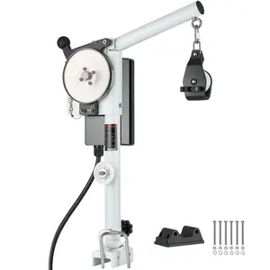 【FathersDayGift】 VEVOR Line Hauler Pot Puller, 12V DC 1200W, Line Hauler Winch Holds 198 lbs Lift Capacity, Line Speed of 115 ft/min, 360 °   Rotation & Corrosion-Resistant, Crab Pot Puller for Crab, Shrimp, Lobster Traps