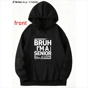 Senior Year 2026 Bold Vintage Hoodie with Graduation Class Humor