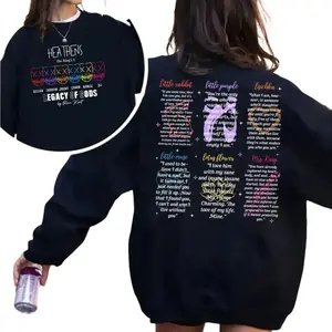 Heathens Legacy Of Gods Sweatshirt – Dark Romance Rina Kent Inspired Pullover, Bookish Merch, King’s U Quotes Sweater, Cozy Gift for Readers & Fans