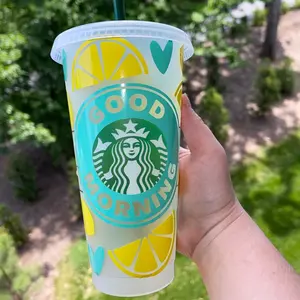 Lemon Starbucks Cup