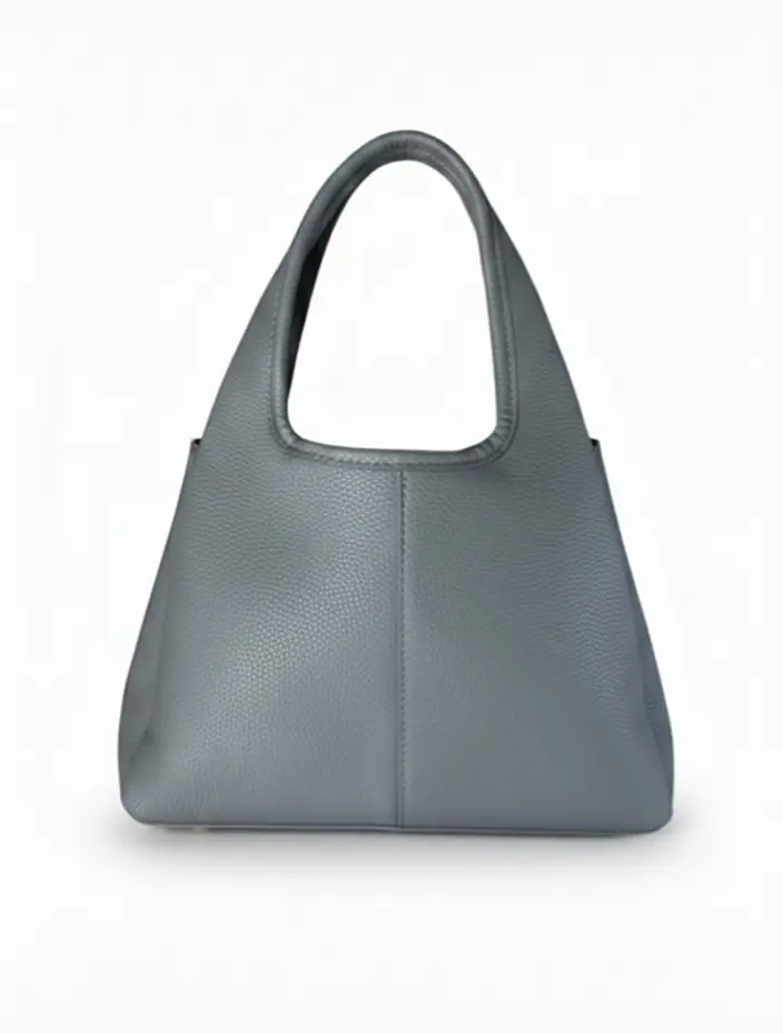 Gray C Handbag