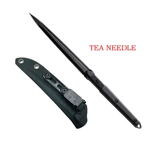 Premium High Hardness Tea Needle - High-Quality Steel Construction | Specialized Tool for Tea Cakes | Portable K-Type Sheath | Perfect Gift for Tea Lovers Tea Making Tools Tea Scoop Tea Infuser Tea Kettle