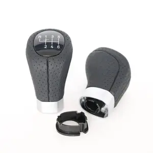 FOR BMW 1 3 5 6 Series E30 E32 E34 E36 E38 E39 E46 E53 E60 E63 E83 E84 E87 E90 E91 E92 X1 Wholesale 5/6 Speed Shift Knob