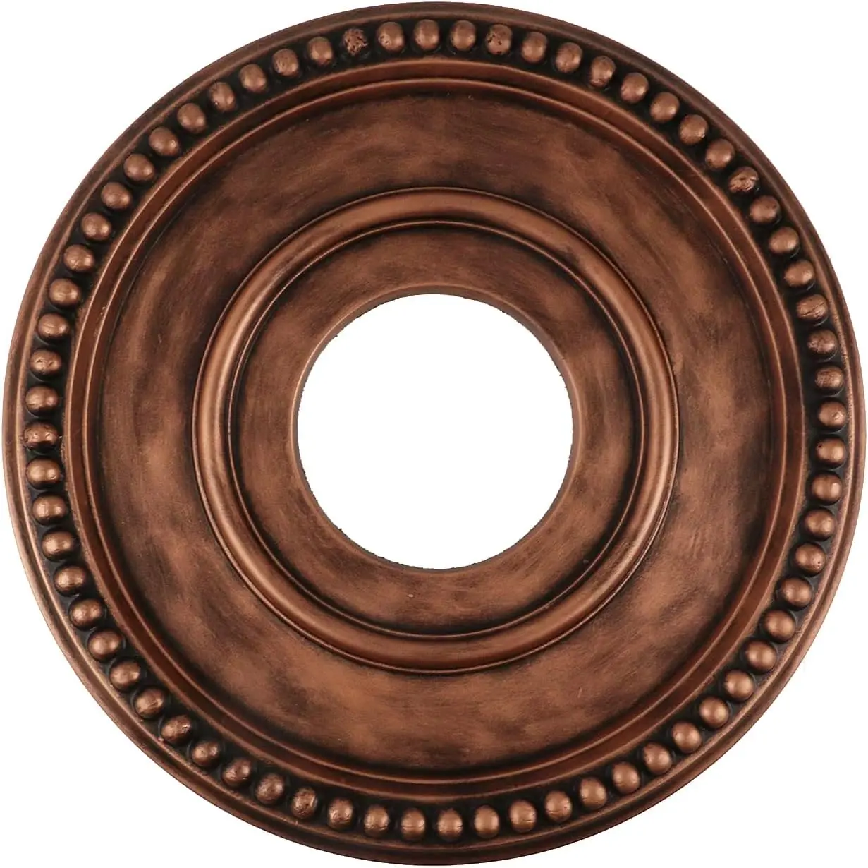 Home Lighting Ceiling Medallions Ceiling Fan Medallion for Light Fixtures 12.4"OD x 3.94"ID Bronze