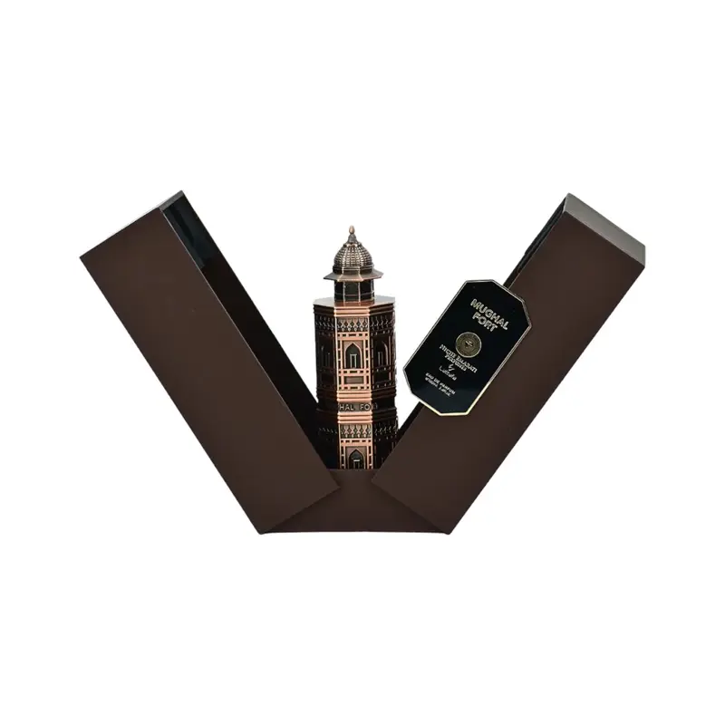 Lattafa | Niche Emirate | Mughal Fort | Unisex Fragrance | 100 ML - 3.4 OZ | Eau De Parfum | Floral - Vanilla & Spice