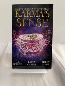 Karma's Sense: Magical Midlife in Mystic Hollow Book 4 Paperback Signed by L.A. Boruff