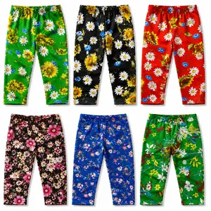 718 ( 6 piece) Women's Capri length skinny pant leggings ultra soft active stretch pants