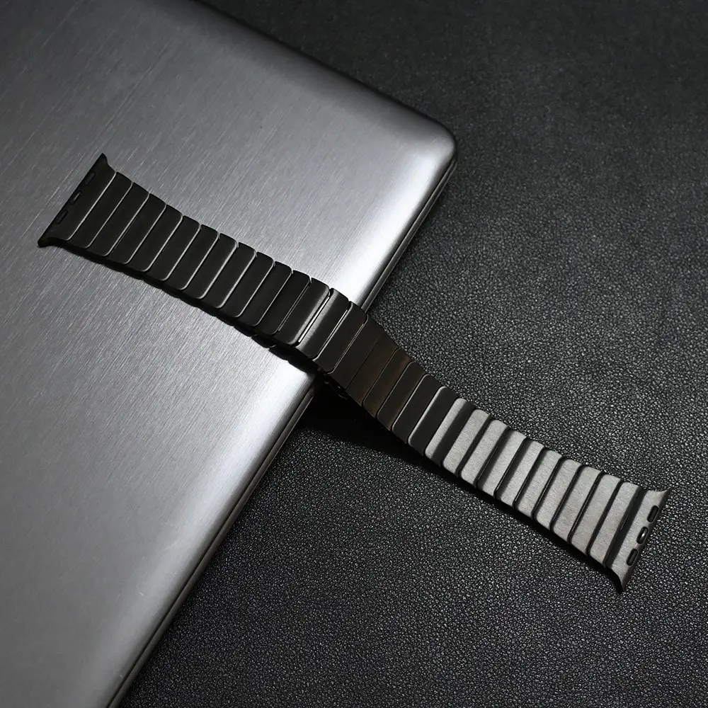 Stainless Steel Watch Band(Band Only), Smart Watch Replacement Band, Smart Watch Straps, Wearable Accessories Compatible with Apple Watch Ultra 2 49mm 10 46mm 9 8 7 5 4 SE 6