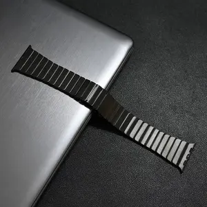 Stainless Steel Watch Band(Band Only), Smart Watch Replacement Band, Smart Watch Straps, Wearable Accessories Compatible with Apple Watch Ultra 2 49mm 10 46mm 9 8 7 5 4 SE 6