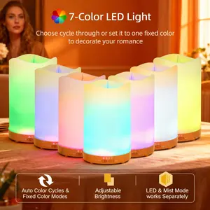 The All-in-One Aromatherapy Center: 3-in-1 Diffuser, Humidifier & Night Light with Timer and Included Essential Oils