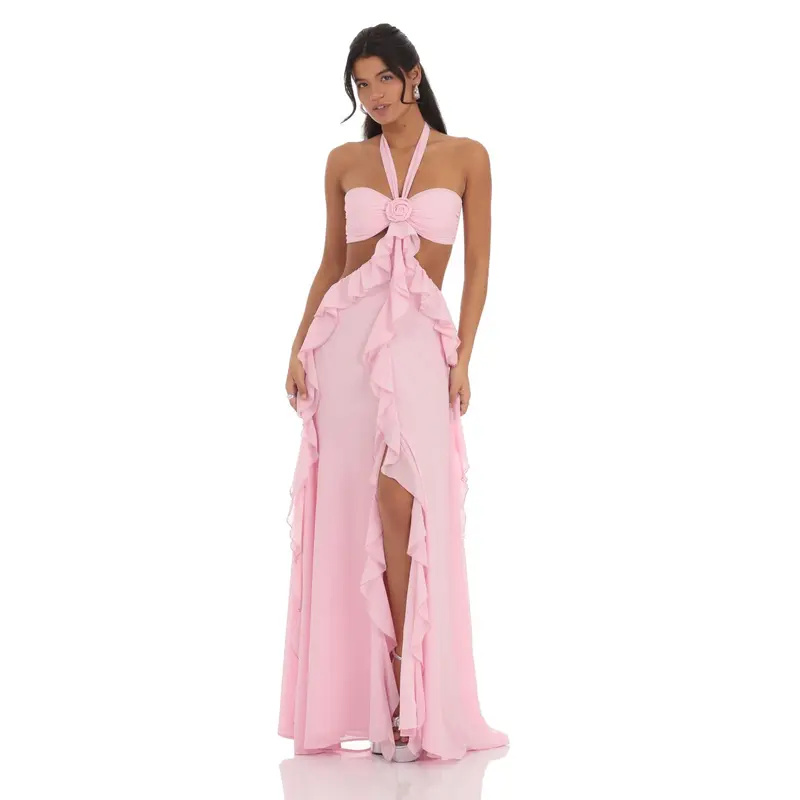 Mars the lavel pink lace dress - TikTok Shop