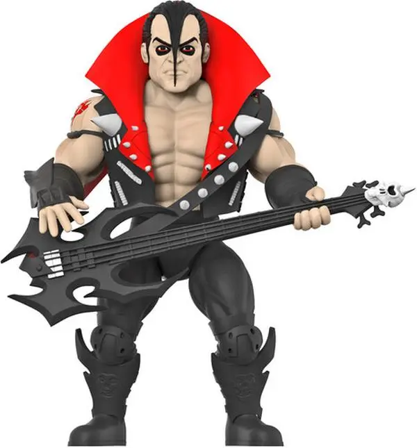 MISFITS / SUPER7 - MISFITS JERRY ReACTION - Misfits Vintage Figures Wave 1 - Jerry Only - Record Album, Vinyl LP