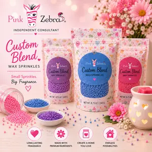 Pink Zebra Custom Blend Wax Melt. The blended bags are 3.75oz. Variety Pre-Blended Scents Scented.