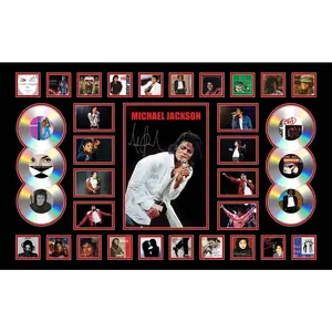 MICHAEL JACKSON SIGNED LIMITED EDITION NO FRAME, Decor Poster