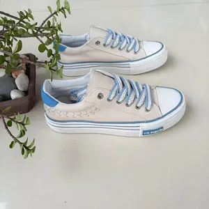 Women's Women's Embroidered Shoes Black Beige Women's Shoes All-Match Women's Fashion Shoes