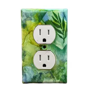 Handmade wall plate electrical outlet cover Decoration